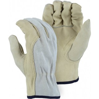 Majestic® Combination Cowhide Drivers Glove